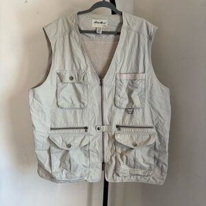 Eddie Bauer Light Khaki Outdoor Vest